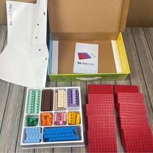 Math U See Manipulatives Homeschool Educational Learning Integer Block Kit